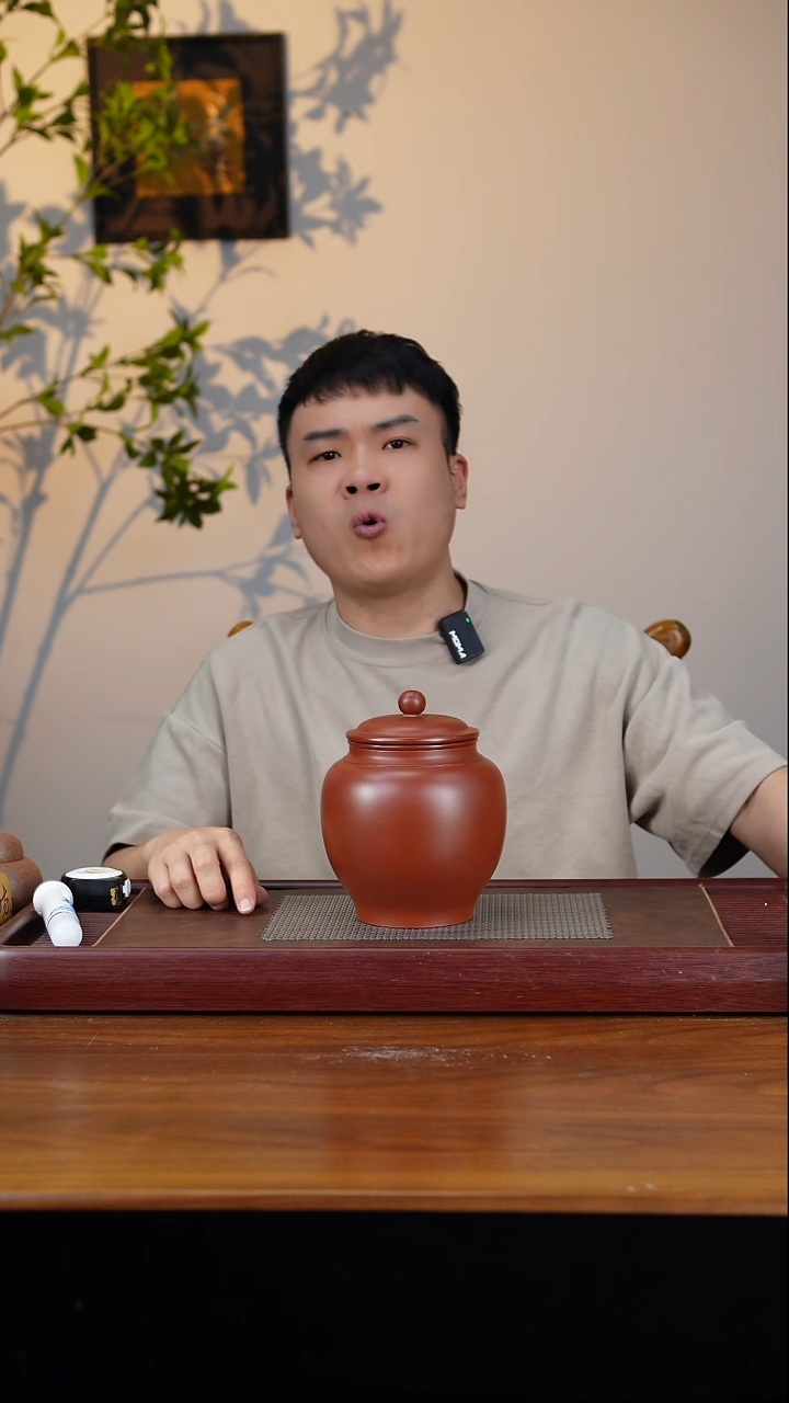 宜兴原矿紫砂茶叶罐