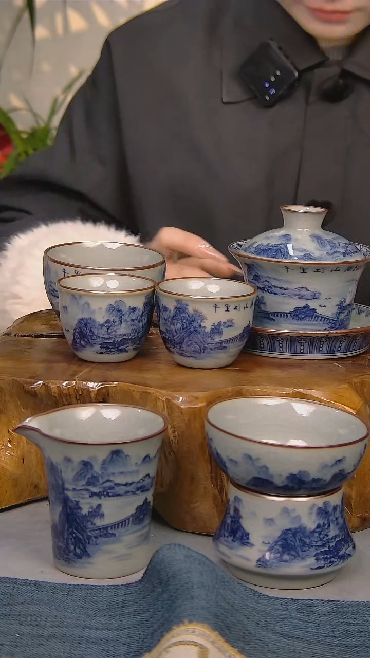 【闪购商品】简装家用款6件套 陶瓷家用茶具系列