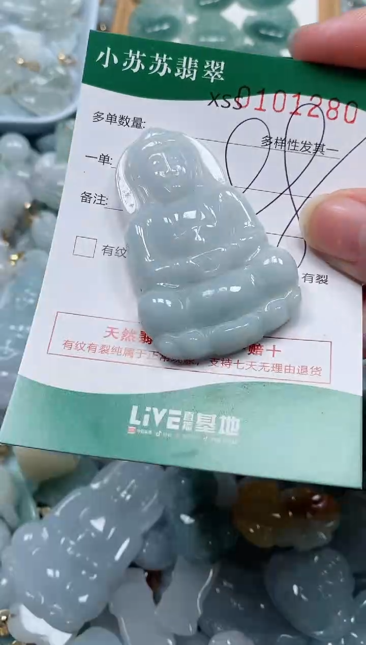 【闪购商品】翡翠颈饰未镶嵌闪购商品0101280