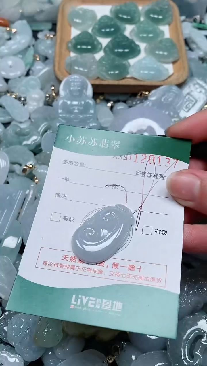 【闪购商品】翡翠颈饰未镶嵌闪购商品0120137