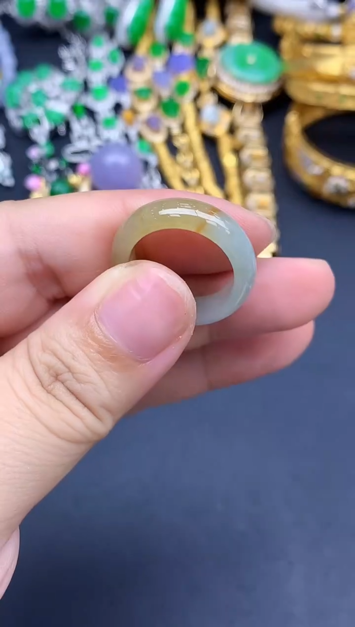 未镶嵌戒指翡翠39-春日珠宝