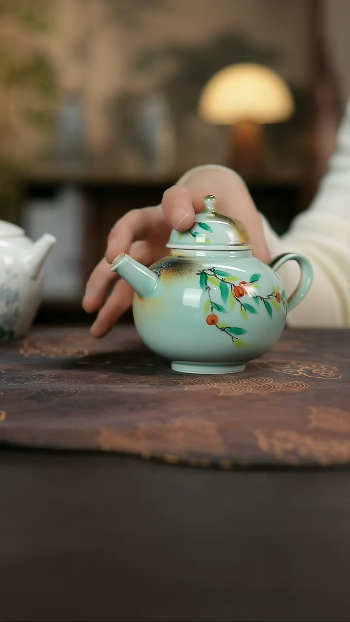 景德镇陶瓷杯碗柴烧多人