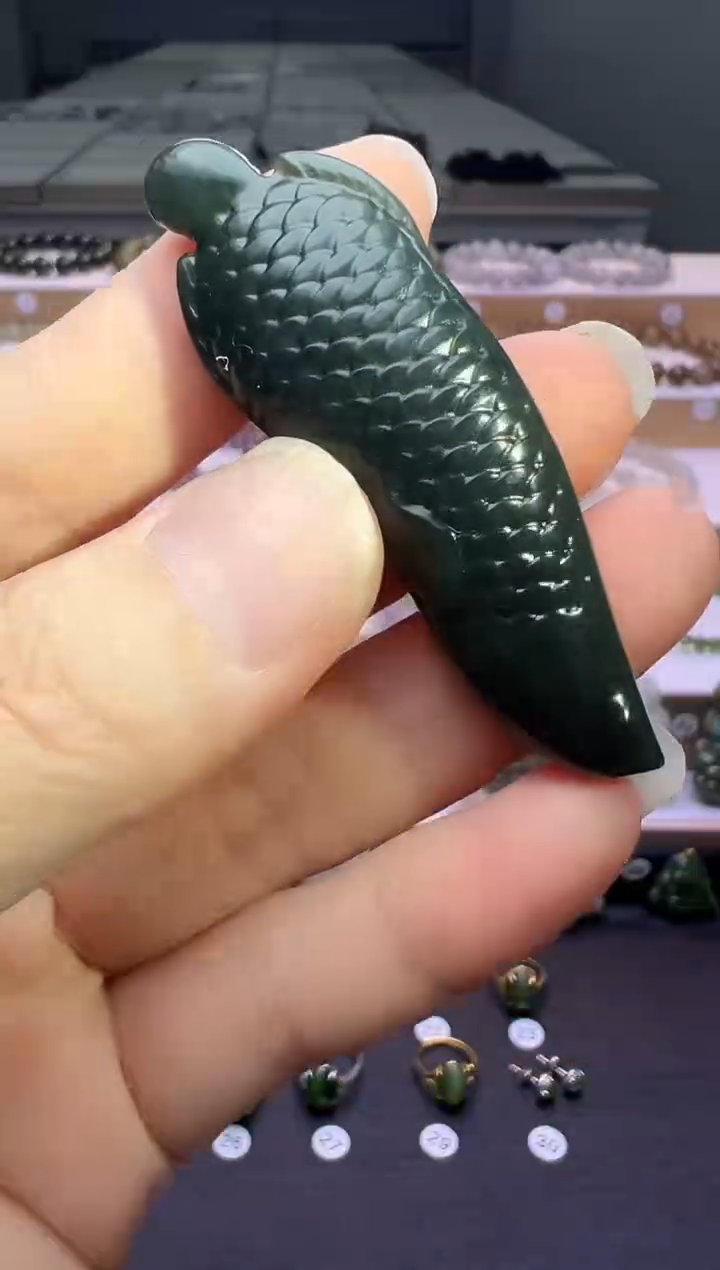 颈饰未镶嵌和田玉105号链接卡57*17*10mm