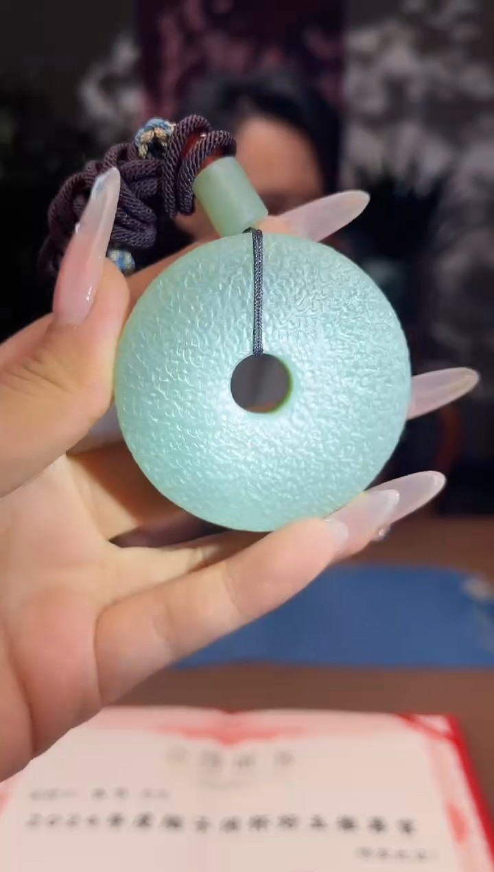 和田玉未镶嵌颈饰A031