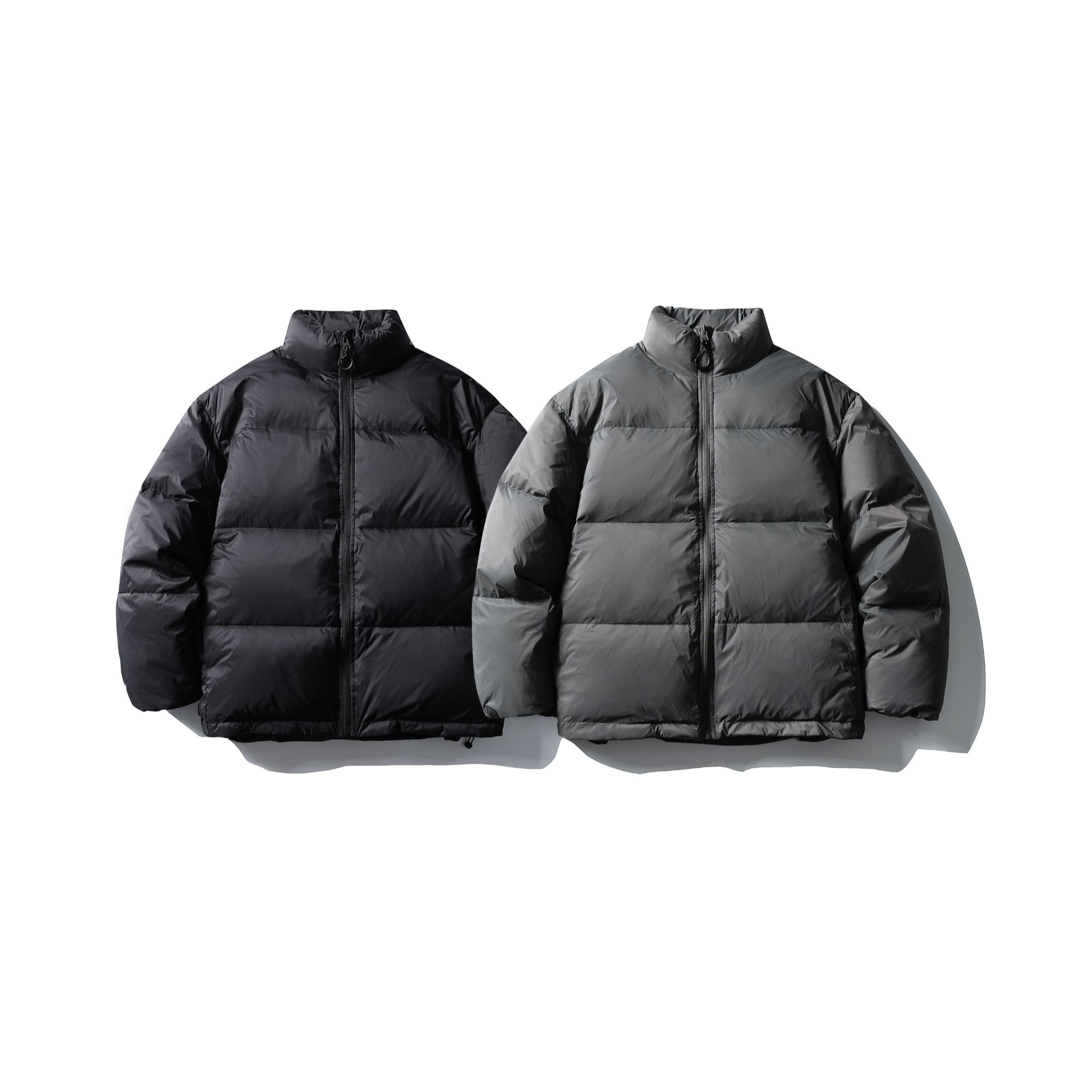 BOGEDIT排骨羽绒服男士高蓬90白鸭绒防风防水轻量化立领羽绒外套