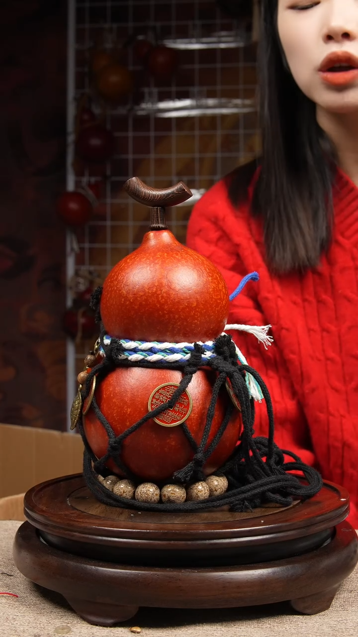 【闪购商品】582号大漆葫芦挂件摆件