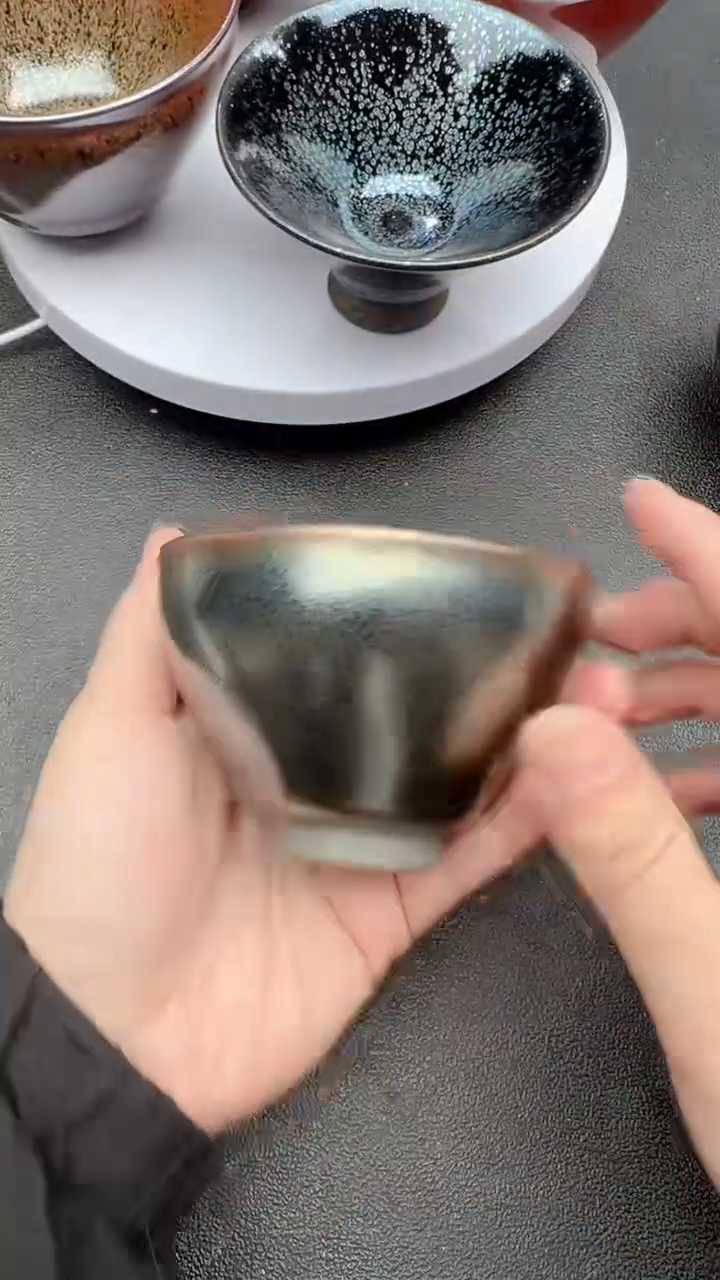 【闪购商品】茶盏162微瑕建盏建盏