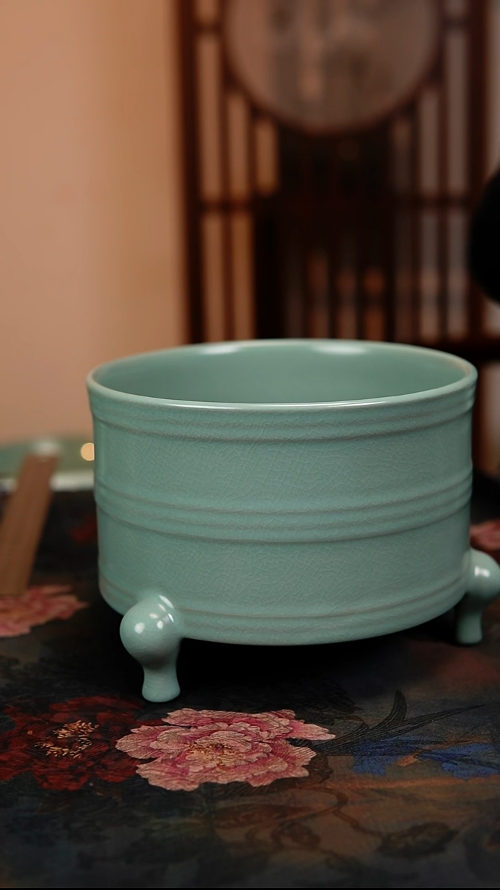 瓷片原产地原矿釉汝瓷  