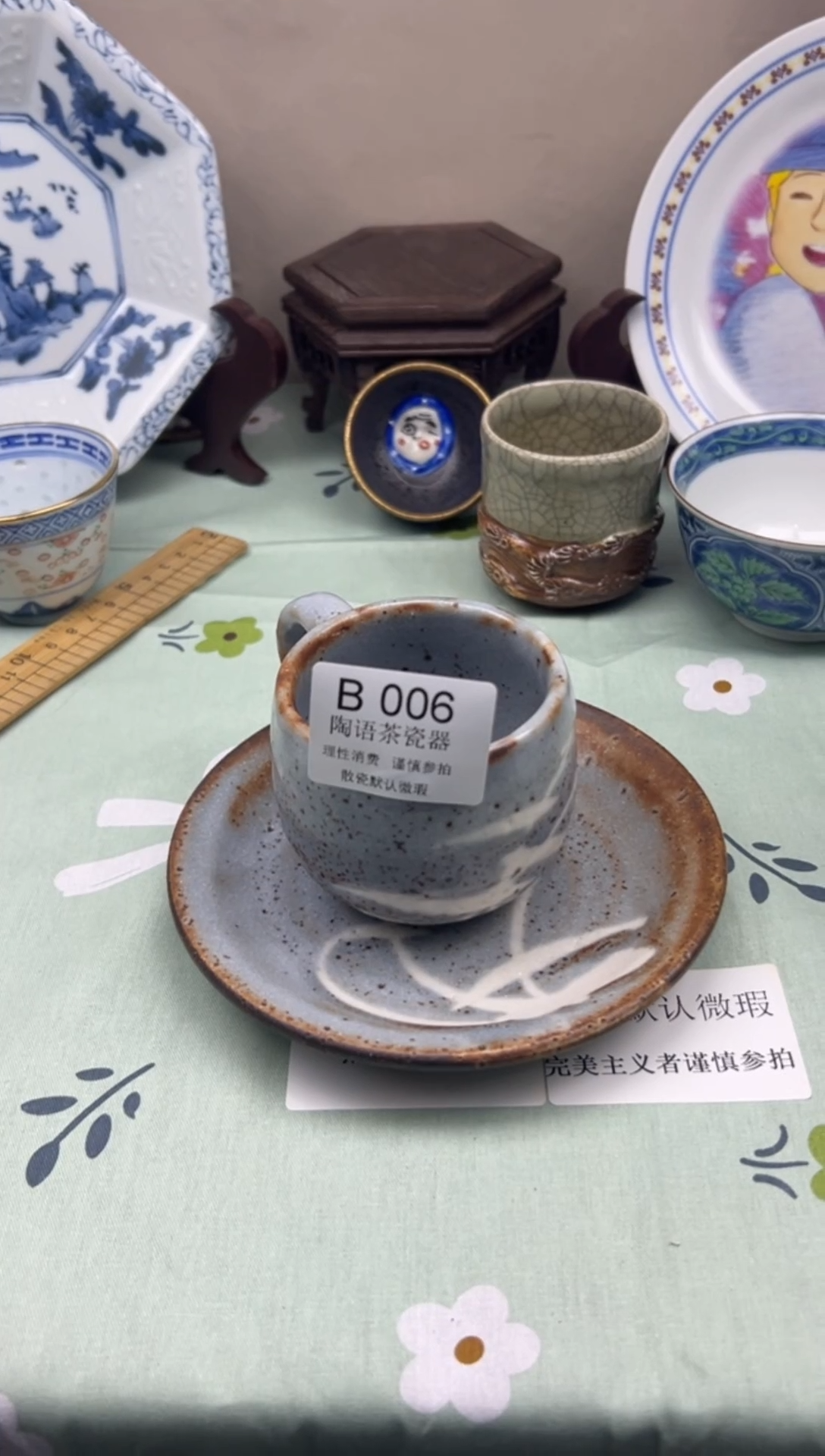 瓷片青**草        B006