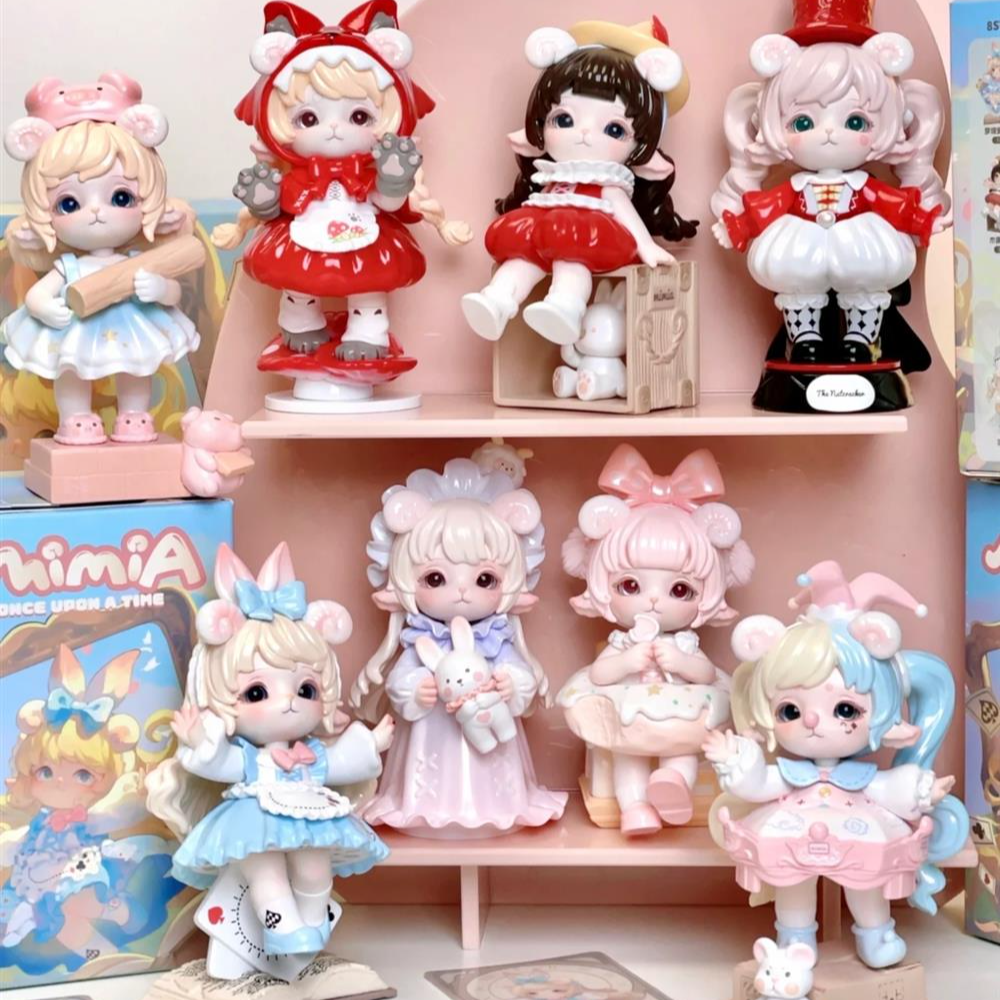 【陶子拆盒】冰箱贴系列萌粒潮玩具手办可爱公仔摆件