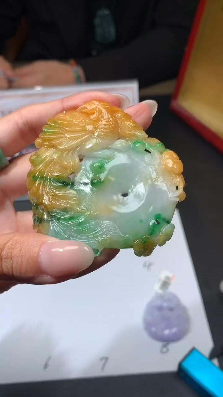 【闪购商品】定制翡翠未镶嵌不退不换CMH1件-A