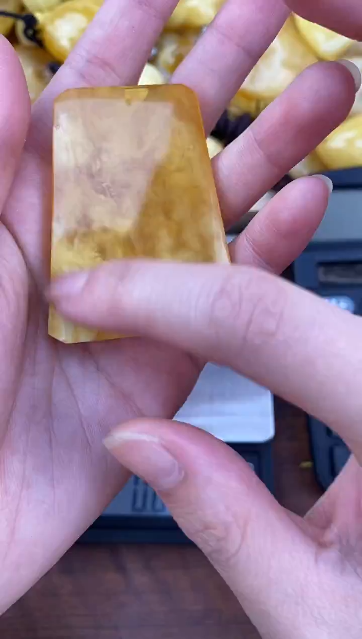 裸石琥珀未镶嵌天然琥珀蜜蜡