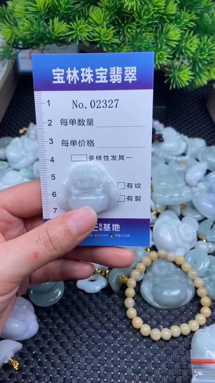 颈饰未镶嵌翡翠天然缅甸翡翠2327