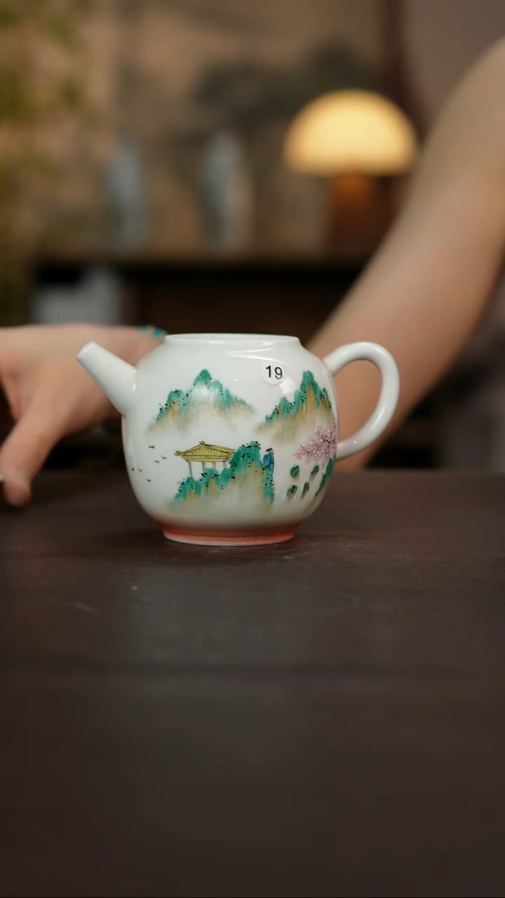 杯景德镇陶瓷杯碗柴烧多人