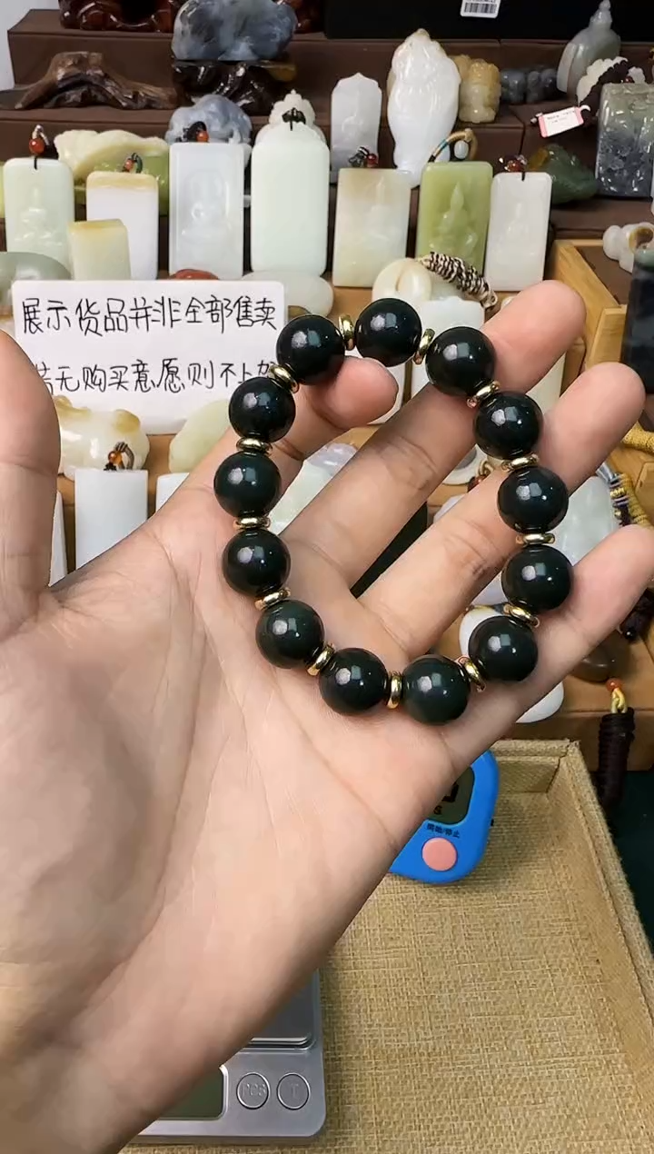 【闪购商品】和田玉颈饰未镶嵌手串