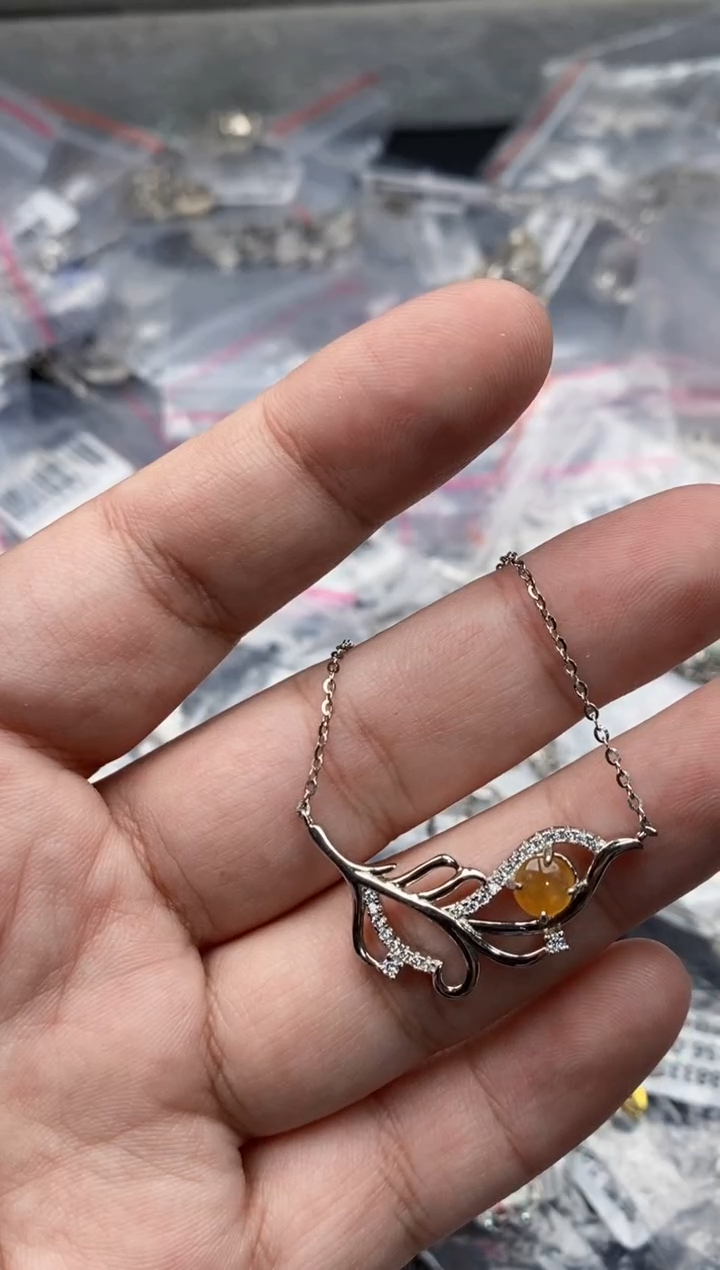 【闪购商品】翡翠戒指银S925镶嵌44444444445