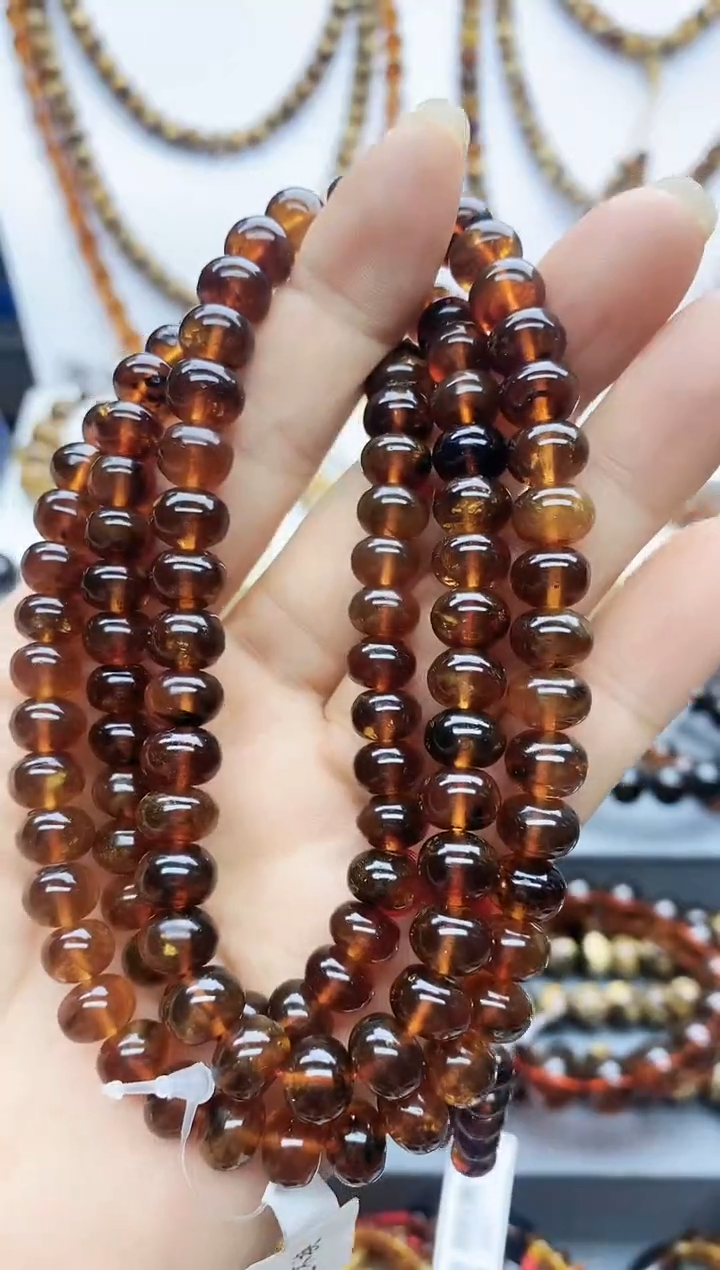 【闪购商品】琥珀颈饰未镶嵌8琥珀