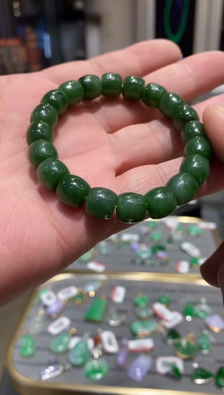 【闪购商品】和田玉手链未镶嵌实体清仓福利10