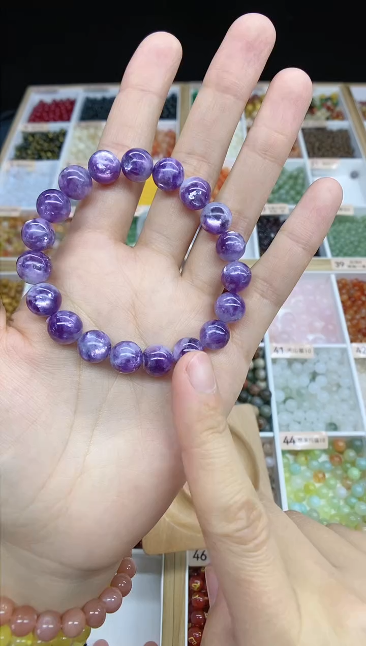 【闪购商品】水晶手串未镶嵌紫祖母晶