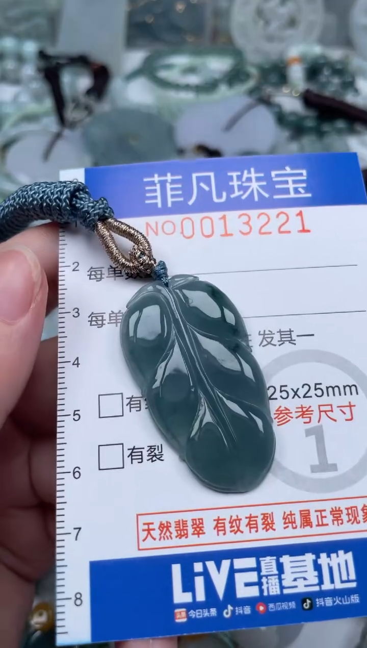 颈饰未镶嵌翡翠13221