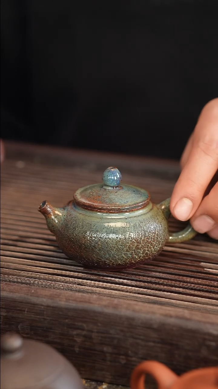 茶壶紫砂原矿手工制作110cc