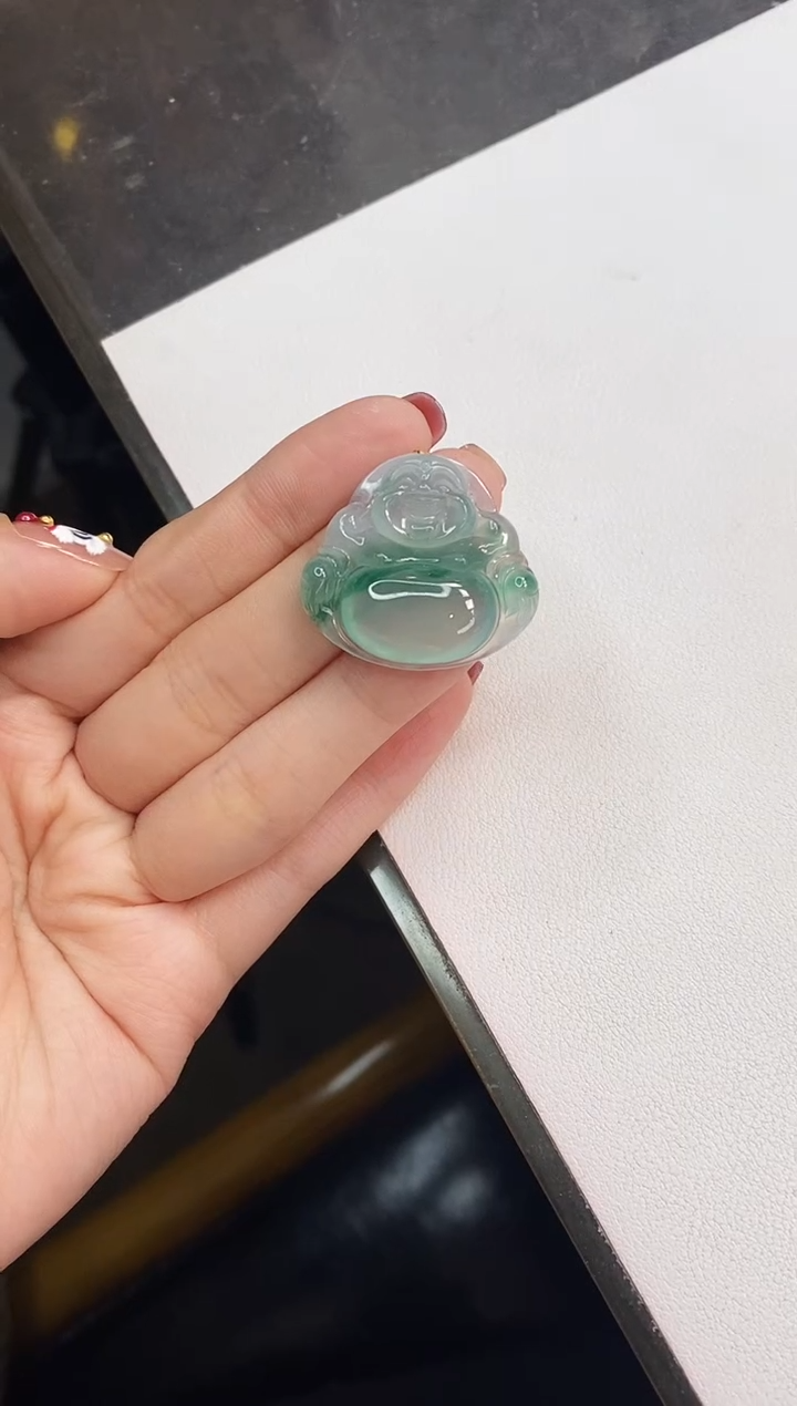 【闪购商品】翡翠颈饰未镶嵌佛公