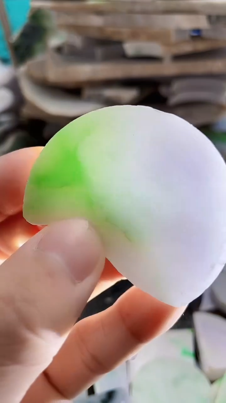 裸石翡翠天然A货翡翠板料