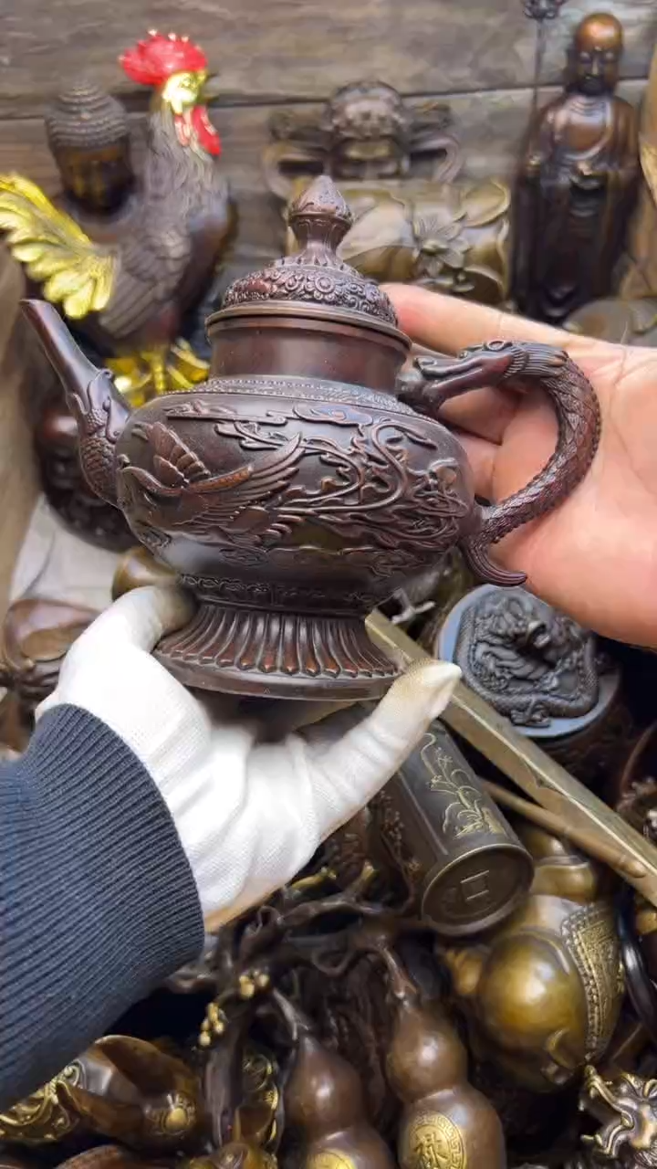精美铜器，点击下单