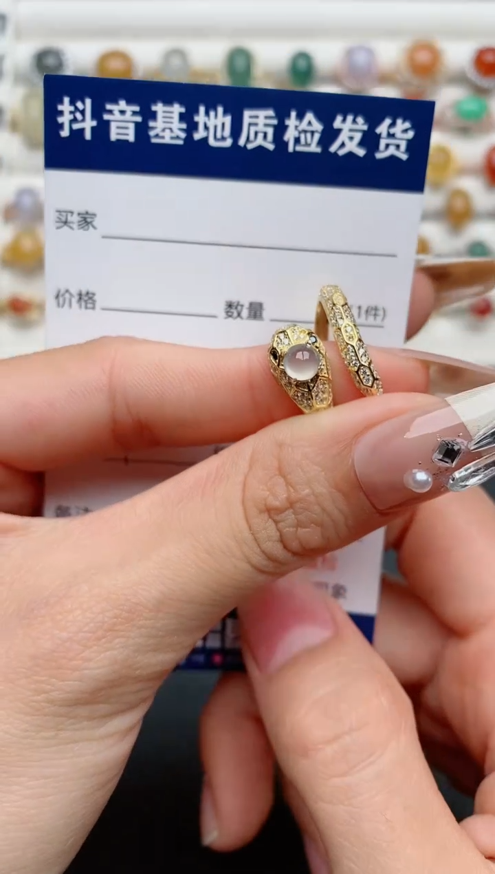 【闪购商品】翡翠戒指银S925镶嵌..........