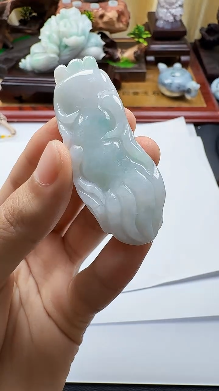 吊坠(不含链)未镶嵌翡翠1