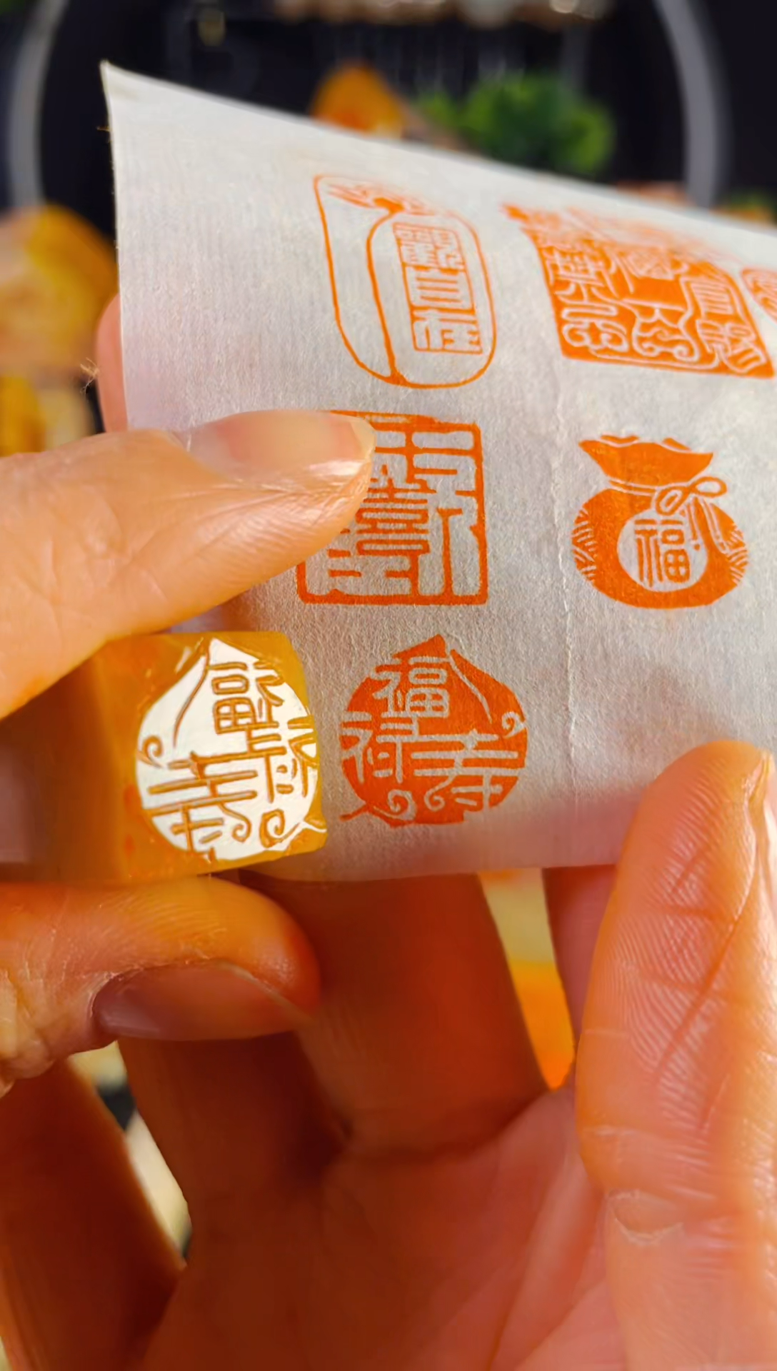 【闪购商品】巴林石印石手工篆刻《福禄寿》1.5