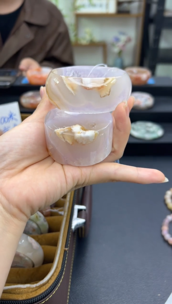 【闪购商品】石英质玉手镯未镶嵌C148(57圈赠送镯心)