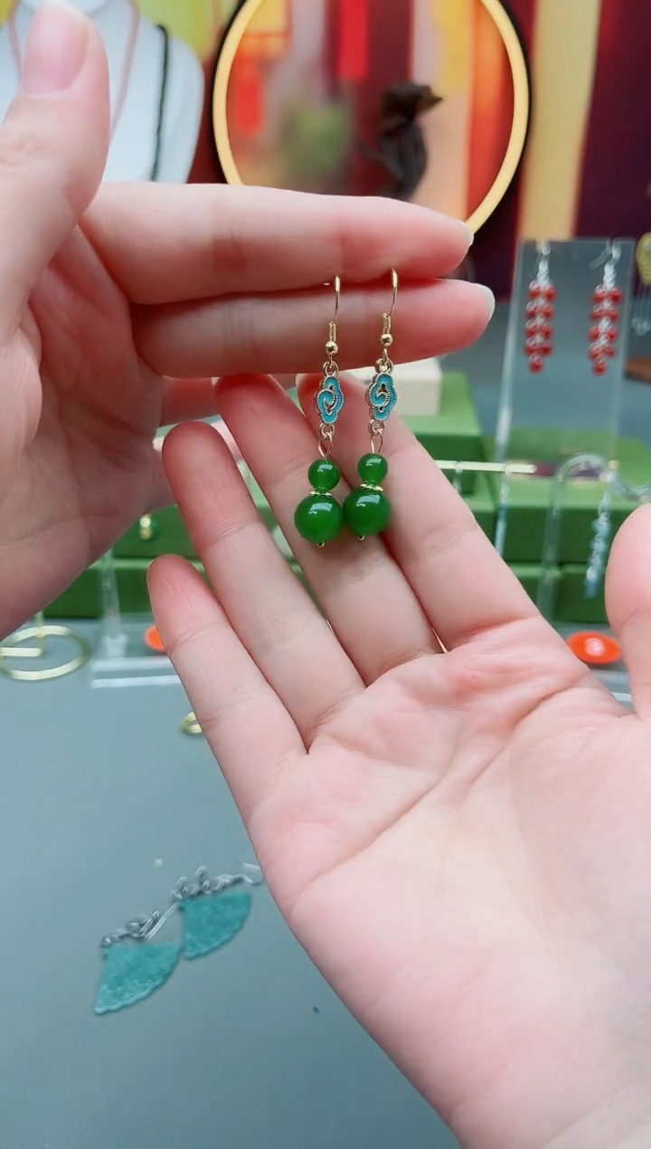 未镶嵌耳饰玛瑙/玉髓113