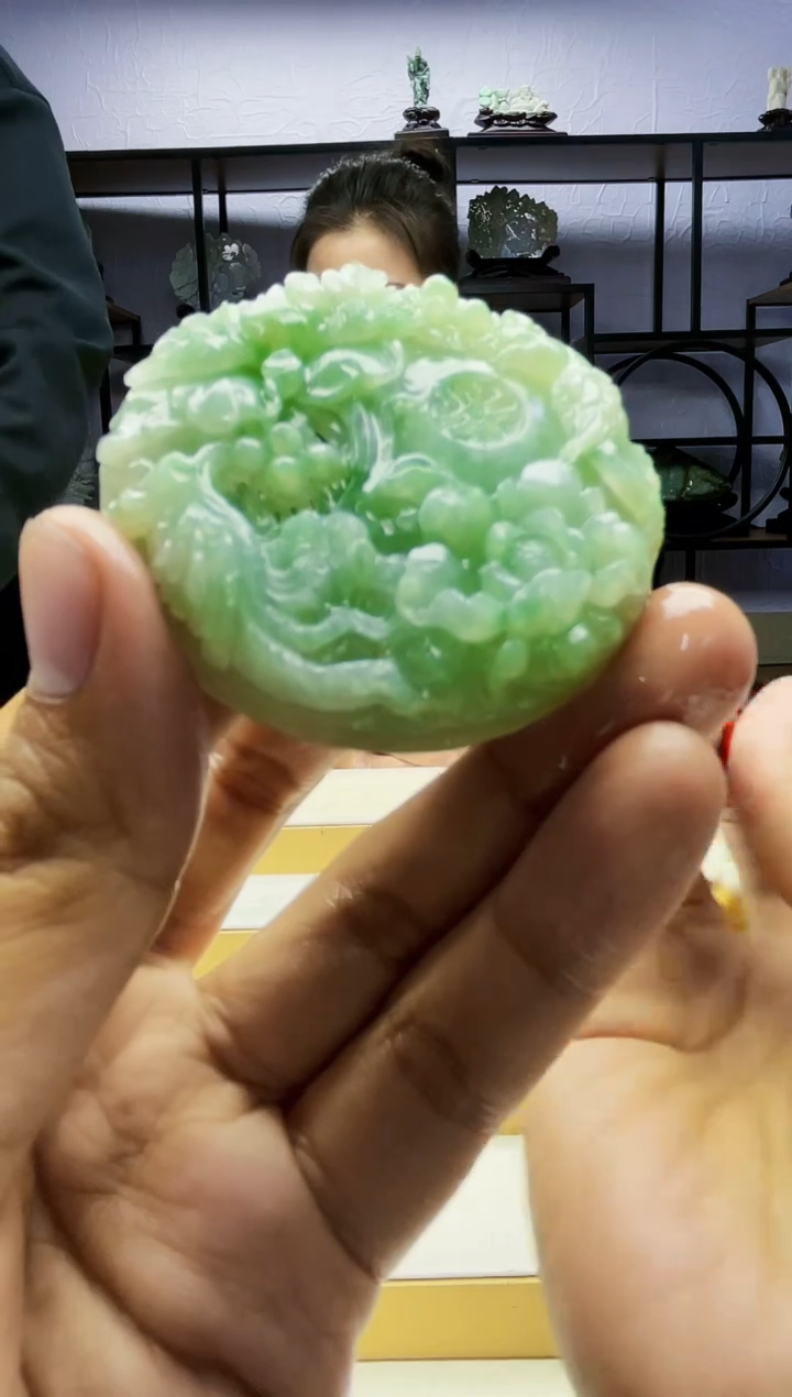 【闪购商品】定制翡翠未镶嵌毛货03040003