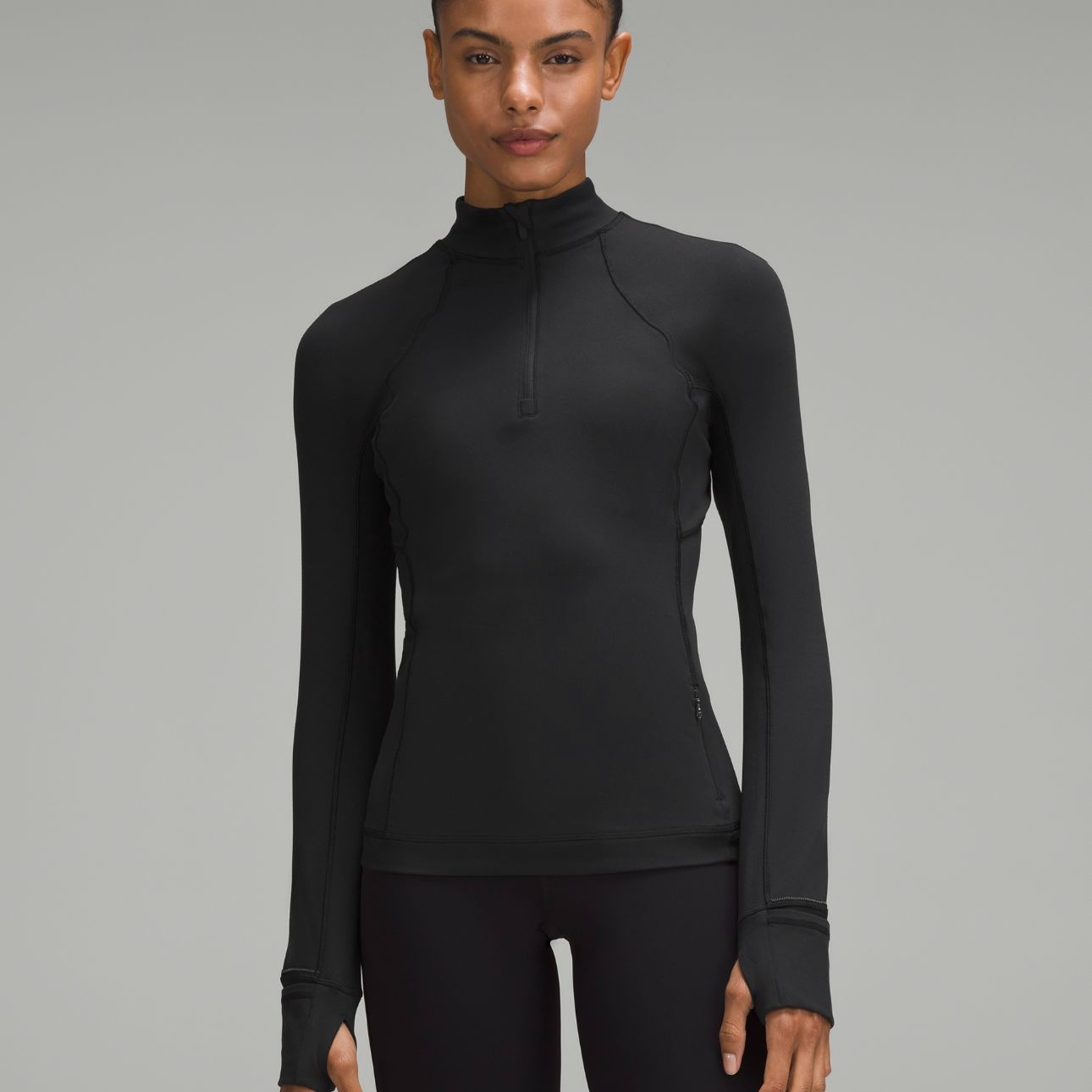 Lululemon It's Rulu Run 1/2 zip 健身跑步瑜伽常规款