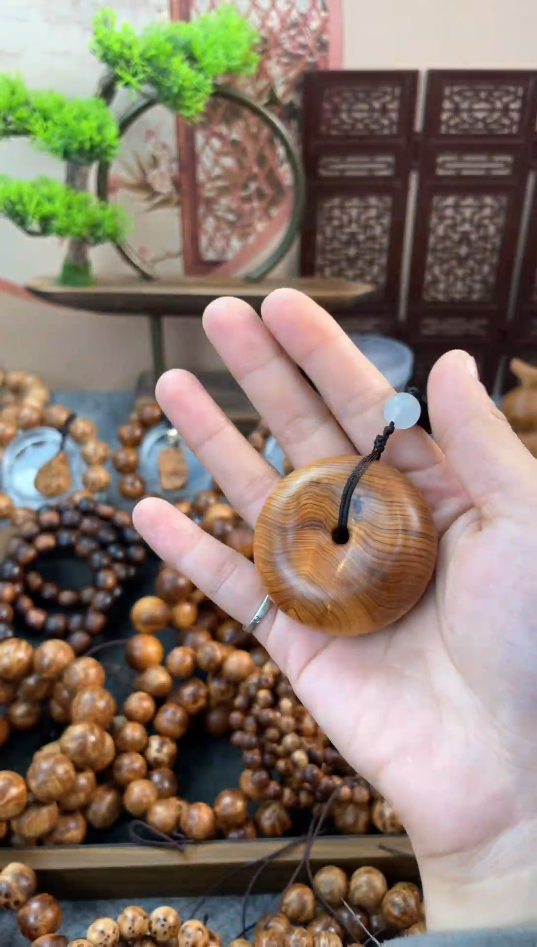 【闪购商品】柏木手串/手链太行崖柏平安扣