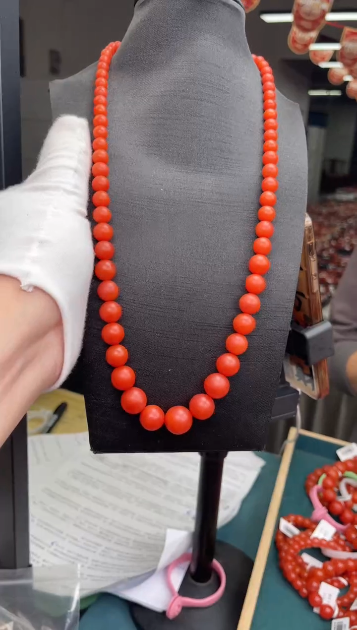 【闪购商品】南红玛瑙B21未镶嵌滴水洞塔链