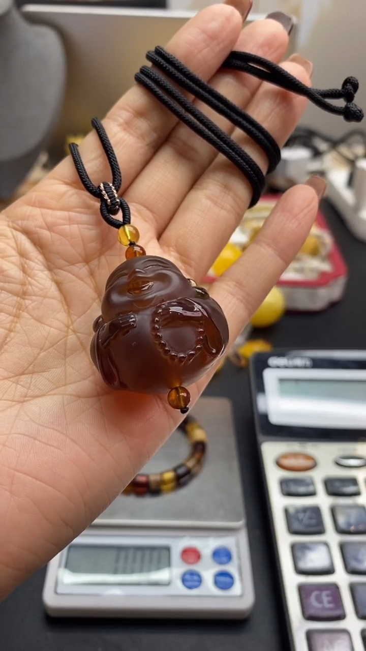 琥珀未镶嵌珠宝奇石858