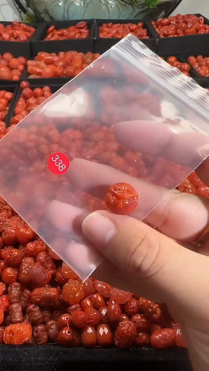 颈饰未镶嵌南红玛瑙1