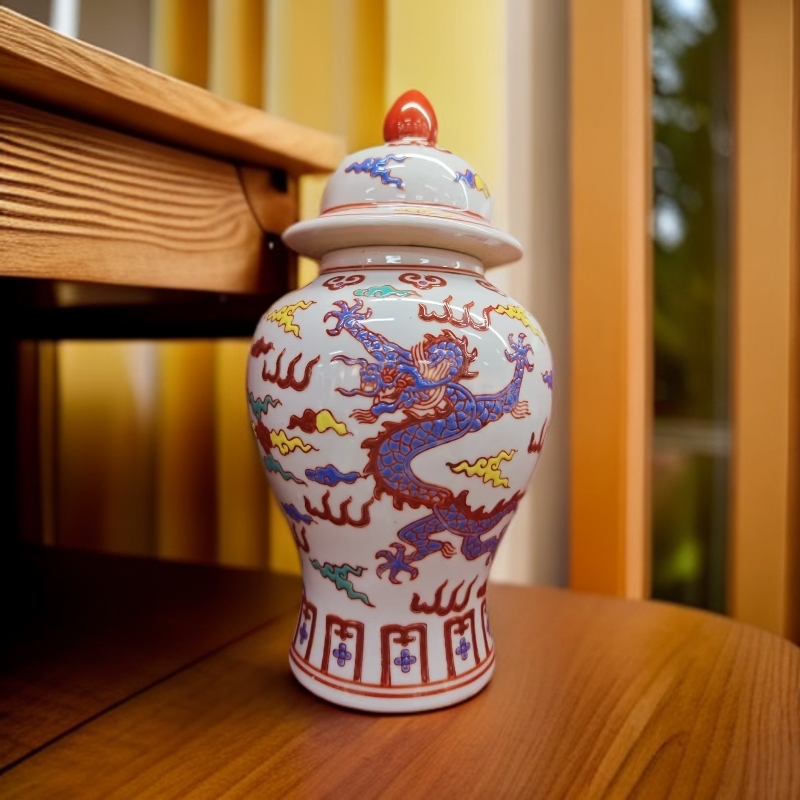 【景德镇】高温陶瓷，稀土将军罐