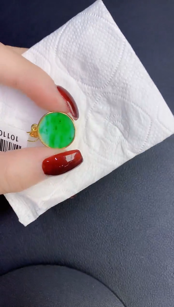 颈饰未镶嵌翡翠缅甸天然翡翠a货