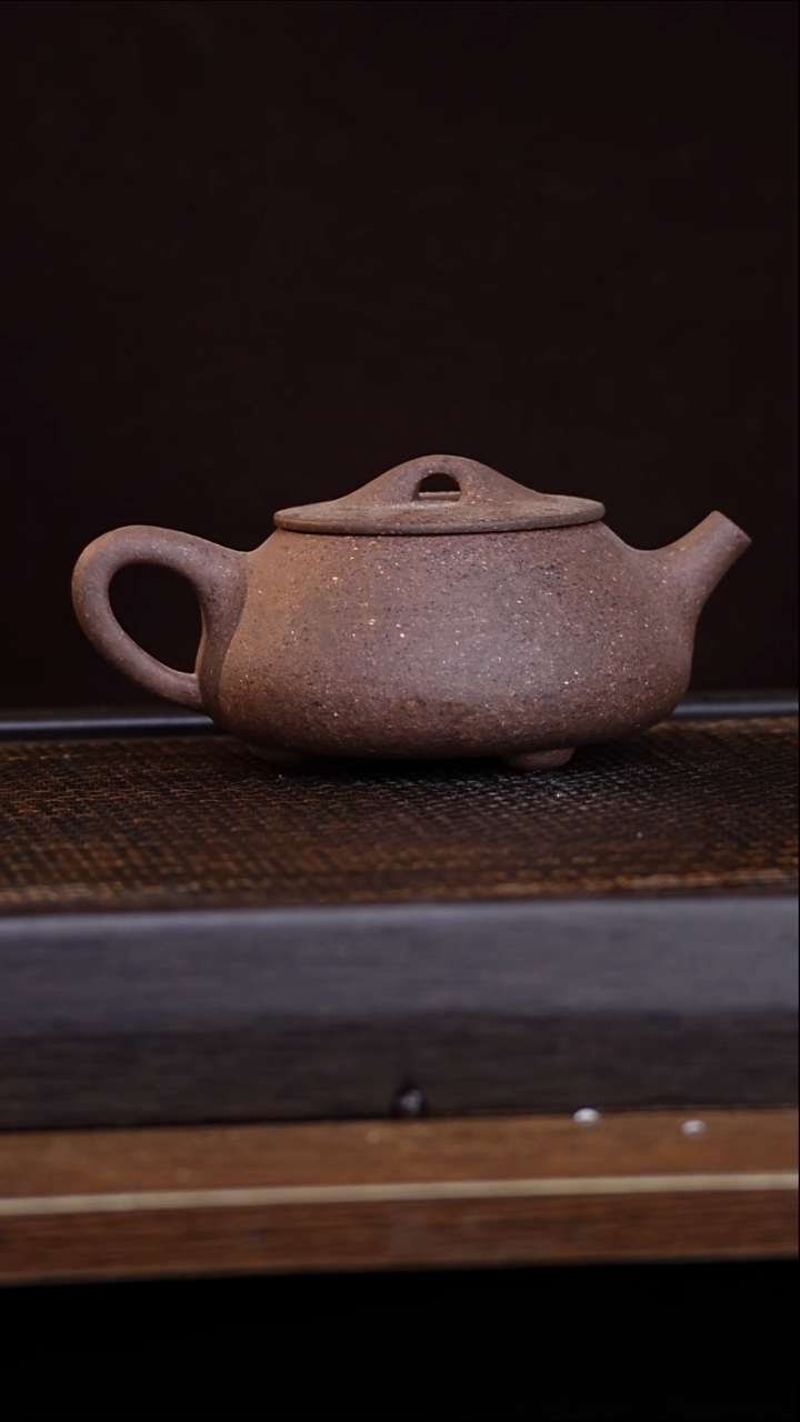 茶壶紫砂宜兴手工原矿紫砂壶001三目