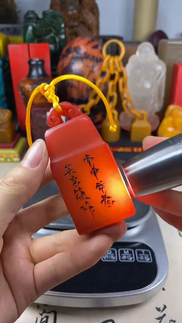 寿山石印石6寿山石刻字随机