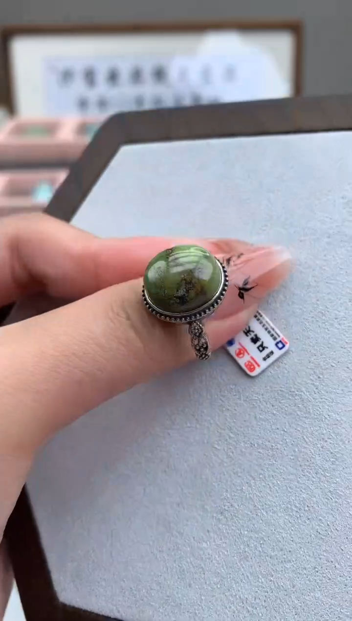 【闪购商品】绿松石未镶嵌戒指A226