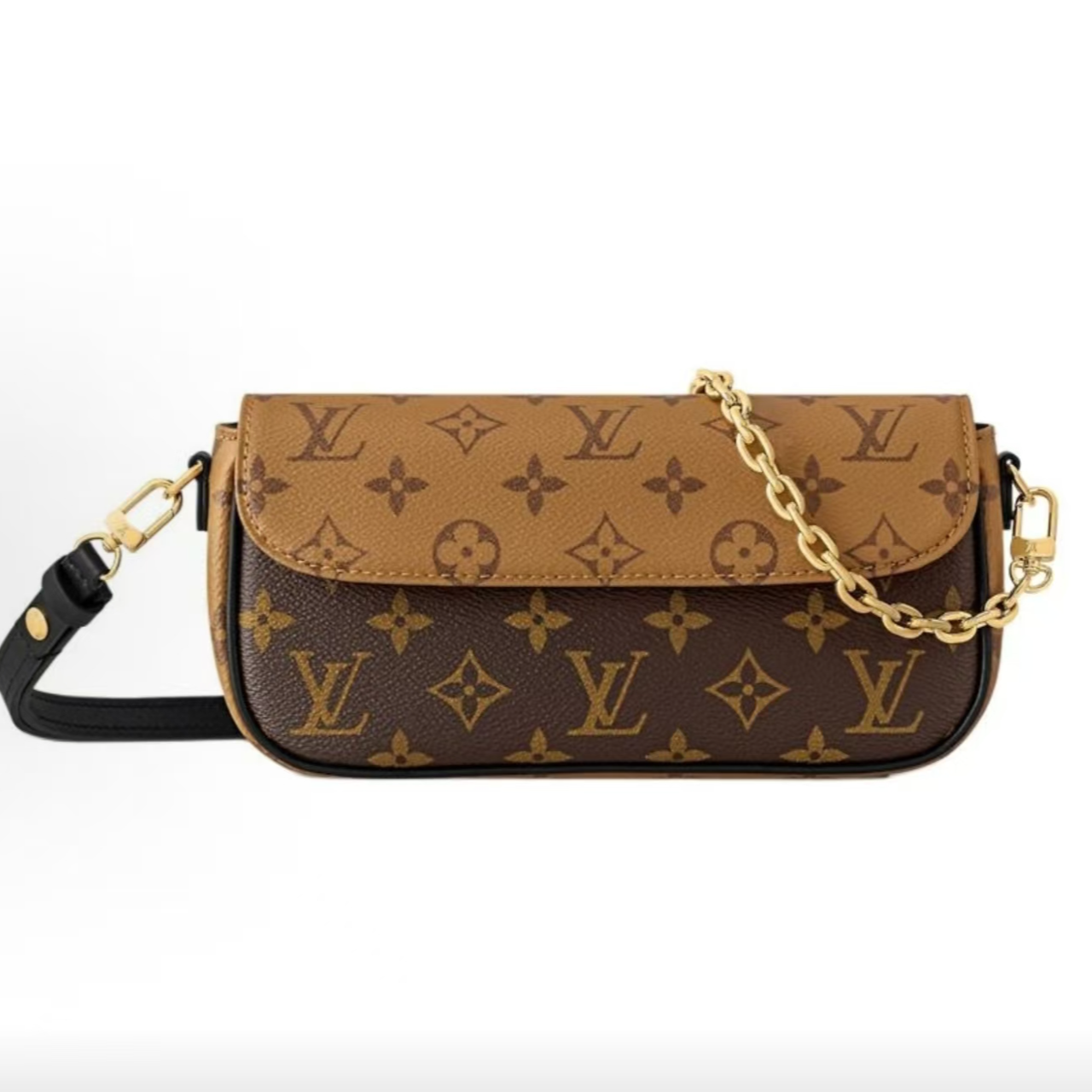 99新 LouisVuitton/路易威登 云朵奢品/LV IVY 拼色
