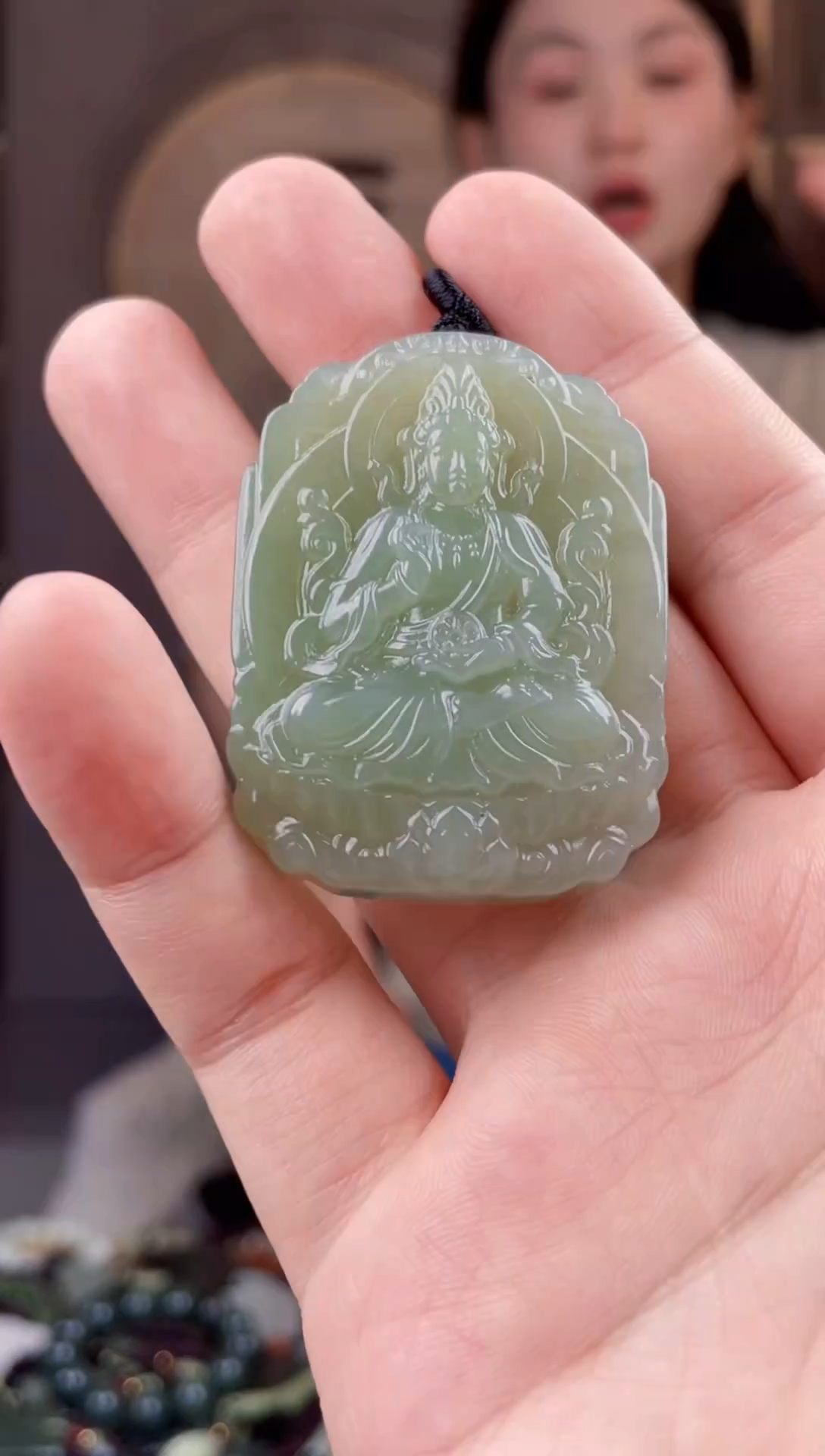 颈饰未镶嵌和田玉拍一发一，多样性发货