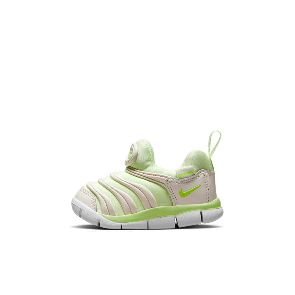 Nike Dynamo Free 毛毛虫耐磨防滑低帮学步鞋绿色婴幼童