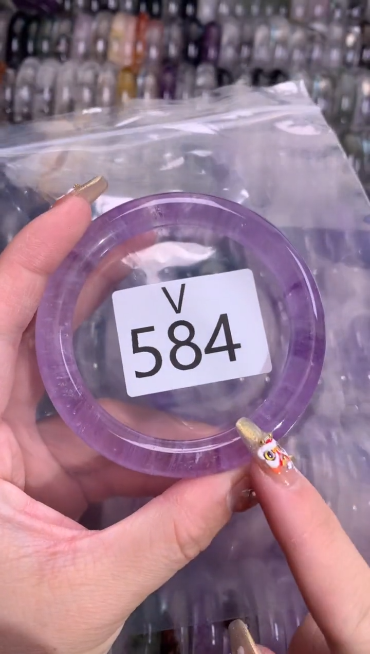 【闪购商品】水晶水晶手镯未镶嵌584-57+