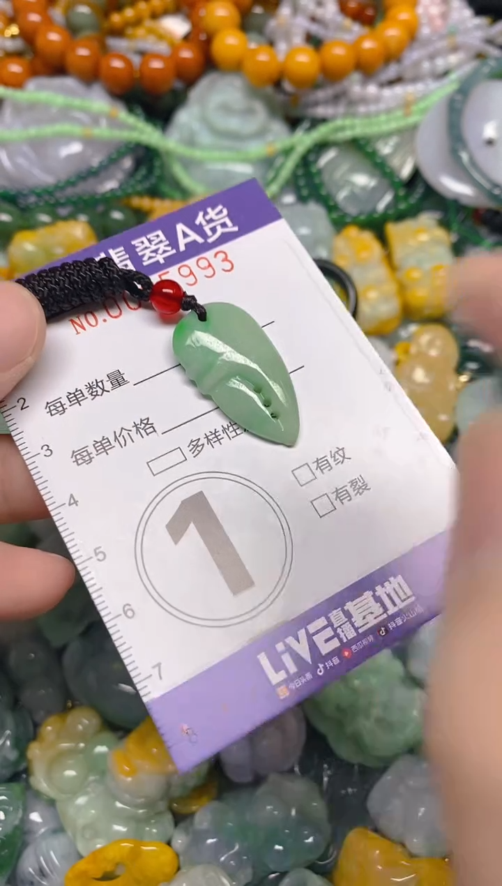 颈饰未镶嵌翡翠0005993
