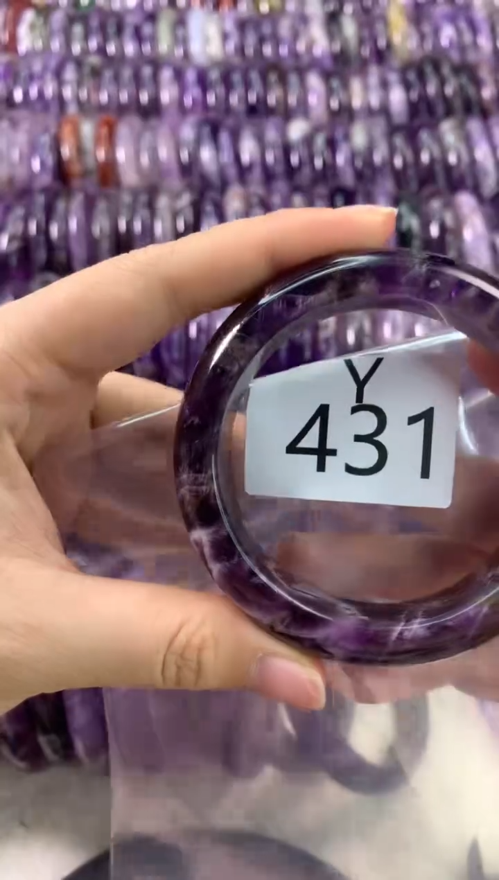 【闪购商品】水晶水晶手镯Y未镶嵌431-55+